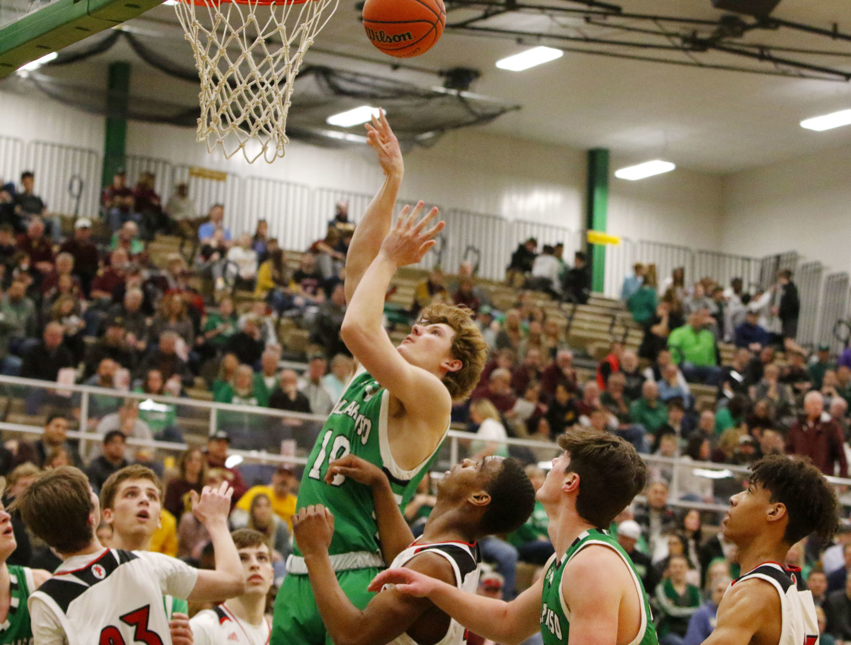 Gallery: 4A boys basketball sectional semifinal: Valparaiso vs. Portage
